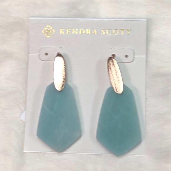 Kendra Scott Jewelry - NWT KENDRA SCOTT CAMILA ROSE GOLD TEAL QUARTZITE